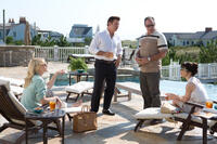 Cate Blanchett as Jasmine, Alec Baldwin as Hal, Andrew Dice Clay as Augie and Sally Hawkins as Ginger in "Blue Jasmine."