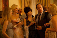 Cate Blanchett as Jasmine, Sally Hawkins as Ginger and Andrew Dice Clay as Augie in "Blue Jasmine."
