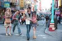 Cate Blanchett as Jasmine, Max Casella as Eddie, Bobby Cannavale as Chili and Sally Hawkins as Ginger in "Blue Jasmine."