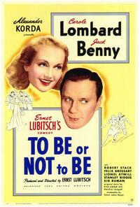 Poster art for "To Be or Not To Be."