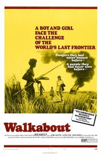 Poster art for "Walkabout."