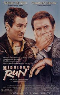 Poster art for "Midnight Run."