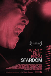 Poster art for "20 Feet From Stardom."