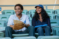 Michael Ealy as Danny and Joy Bryant as Debbie in "About Last Night."