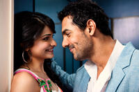 Prachi Desai and John Abraham in "I, Me Aur Main."