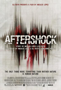 Poster art for "Aftershock."