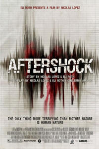 Poster art for "Aftershock."