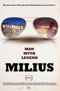 Poster art for "Milius."