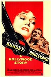 Poster art for "Sunset Boulevard."
