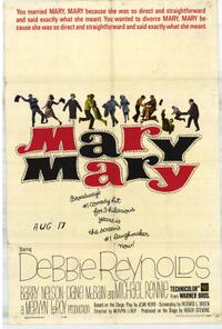 Poster art for "Mary, Mary."