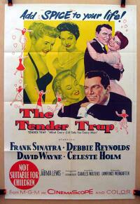 Poster art for "The Tender Trap."