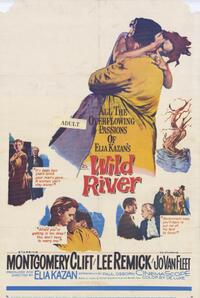 Poster art for "Wild River."