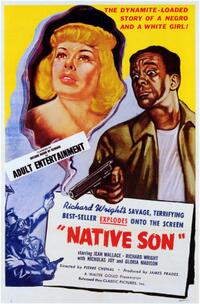 Poster art for "Native Son."