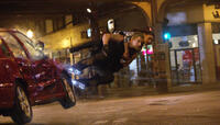 Channing Tatum as Caine and Mila Kunis as Jupiter Jones in "Jupiter Ascending."
