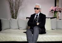Karl Lagerfeld in "Scatter My Ashes at Bergdorf's."