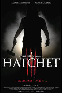 Poster art for "Hatchet III."