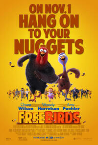 Poster art for "Free Birds."