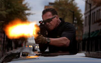 Arnold Schwarzenegger as Breacher in "Sabotage."