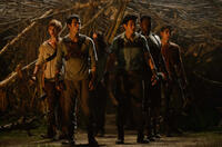 A scene from "The Maze Runner."