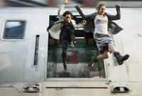 Zoe Kravitz and Shailene Woodley in "Divergent."