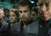 Shailene Woodley and Theo James in "Divergent."