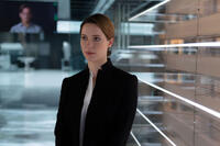 Johnny Depp as Will Caster and Rebecca Hall as Evelyn Caster in "Transcendence."