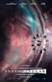 Poster art for "Interstellar."