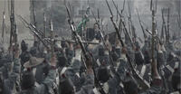 A Scene from "Cinco de Mayo: The Battle."