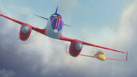 Bulldog voiced by John Cleese and Ishani voiced by Priyanka Chopra in "Planes."