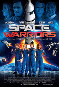 Poster art for "Space Warriors."