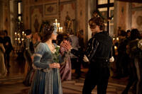 Hailee Steinfeld and Douglas Booth in "Romeo and Juliet."