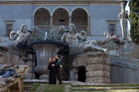 Hailee Steinfeld and Douglas Booth in "Romeo and Juliet."