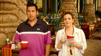 Adam Sandler as Jim and Drew Barrymore as Lauren in "Blended."