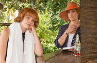 Bella Thorne as Hilary and Drew Barrymore as Lauren in "Blended."