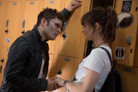 Ed Westwick and Mackenzie Davis in "Freaks of Nature."
