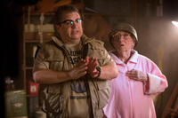 Patton Oswalt and Nana Miller in "Freaks of Nature."