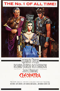 Poster art for "Cleopatra."