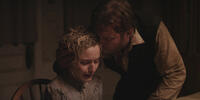 Julia Garner as Rose Parker and Bill Sage as Frank Parker in "We Are What We Are."