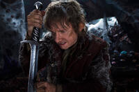 Martin Freeman as Hobbit Bilbo Baggins in "The Hobbit: The Desolation of Smaug."