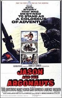 Poster art for "Jason and the Argonauts."