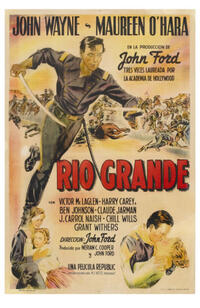 Poster art for "Rio Grande."