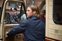 Brad Pitt as Gerry Lane in "World War Z."