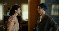 Emily Watson as Emma Busbee and David Henrie as London Busbee in "Little Boy."