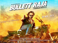 Poster art for "Bullett Raja."
