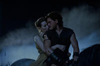 Kit Harington as Milo and Emily Browning as Cassia in "Pompeii."