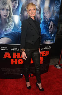 Jaime Pressly at the California premiere of "A Haunted House 2."