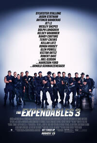 Poster art for "The Expendables 3."