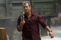 Mel Gibson as Conrad Stonebanks in "The Expendables 3."