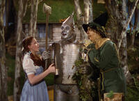 Judy Garland, Jack Haley and Ray Bolger in "The Wizard of Oz."