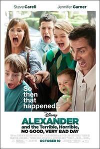 Poster art for "ALEXANDER AND THE TERRIBLE, HORRIBLE, NO GOOD, VERY BAD DAY"